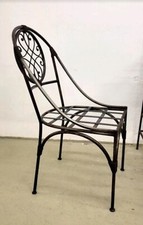 Gartenstühle Metall 4 x original aus Marokko/Marrakesch Top-Zustand 