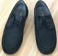 Herren schwarz Leder