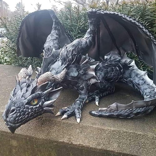 Drachen wächter figur harz - drachen-wächter-figur,