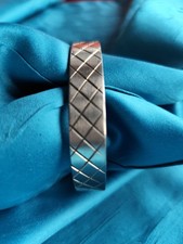 Offener Armreif Edelstahl -