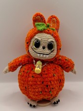 Labubu Baby,Teufel,freche Monster, Amigurumi, Häkelpuppe,Halloween,Handarbeit,