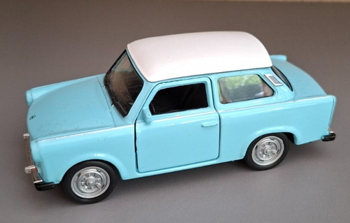 Welly nex trabant 601 blau - welly,