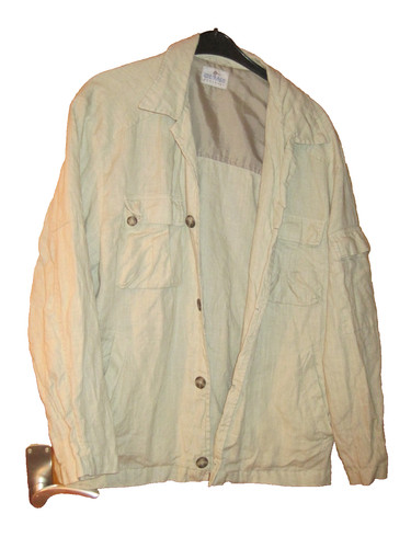 Safari style leinenjacke mit - leinenjacke,