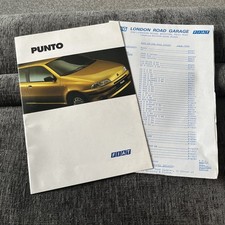 Fiat punto brochure inc - brochure, inc.