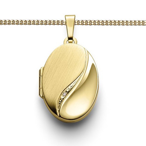Echt gold 333 medaillon - echt,