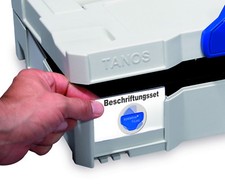 TANOS FESTOOL Beschriftung-Set Systainer T-Loc 1 2 3 4 5 Sortainer SYS Sort IV/3