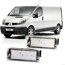 Kennzeichenleuchte Renault Trafic III 3 Kasten Nummernschild Wagenummer