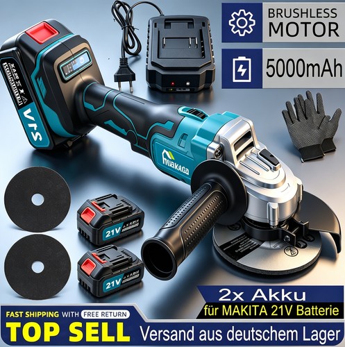 21v akku winkelschleifer 125mm - 21v,