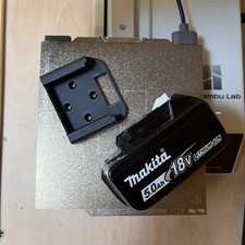 2x Makita Akku Wandhalterungen