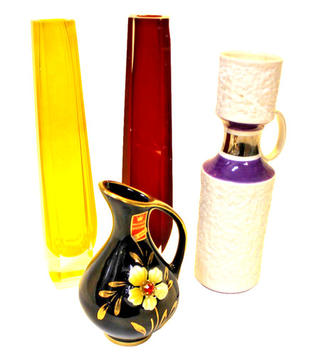 Vasen murano glas royal - 4,