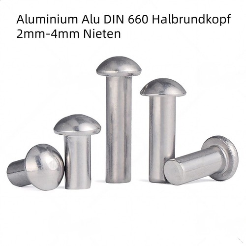 Halbrundnieten vollnieten din - halbrundnieten,
