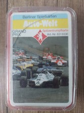 Berliner Spielkarten Quartett Auto Welt Grand Prix