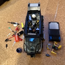 Playmobil Polizei 9360 SEK-Truck City Action Licht+Sound kpl m.Anleit. 3 Figuren