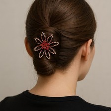 Haarspange mit Strass Steinen 