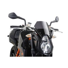 WINDSCHILD NAKED N.G. SPORT PUIG FUR KTM SUPERDUKE 990 2007 > 2013 DUNKEL 4942F