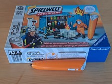 Tip Toi Stift Generation 1 mit Spiel Mini Spielwelt Feuerwehr - Getestet