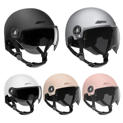 Offener motorradhelm mit - motorradhelm,