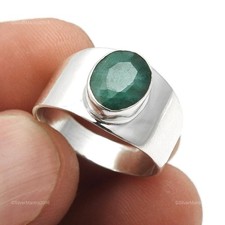 Sterlingsilber Smaragd