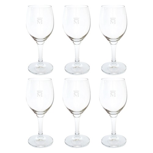 Graf metternich wasser glas - 6x,