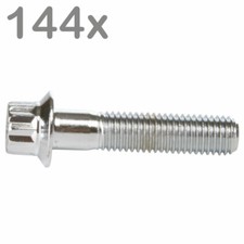 144 wheel bolts m7x32 - bolts, steel