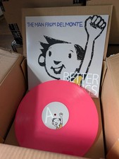 The Man From Delmonte - Better Things - Pink 12" Vinyl