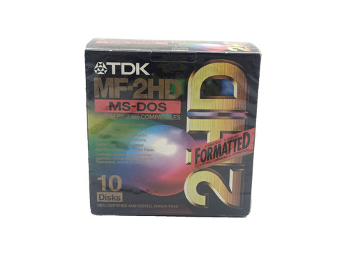 2hd disketten tdk - 2hd,