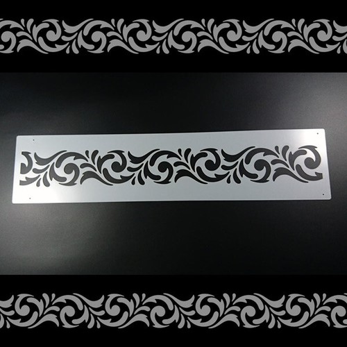 Bordüre schablone ornament - schablone,