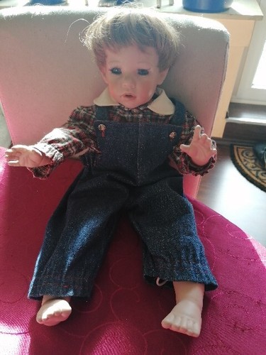 Puppe junge mit - mit, augen