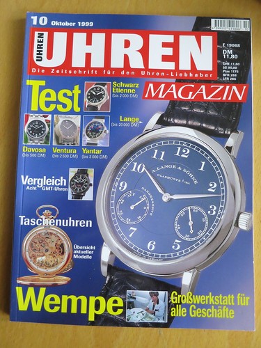 Uhren magazin 1999 - uhren-magazin,