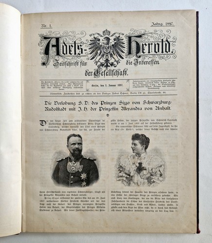 Adels herold 1897 kompletter - 1897,