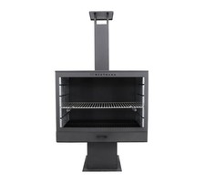 Terrassenofen Gartenkamin Westmann mit Grillfunktion Feuerstelle Feuersäule