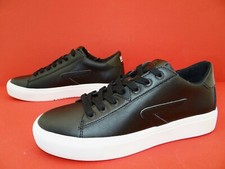 Hub Hook-Z L31 Sneaker Schuhe Sportschuhe Laufschuhe Herren Leder Schwarz Gr.42