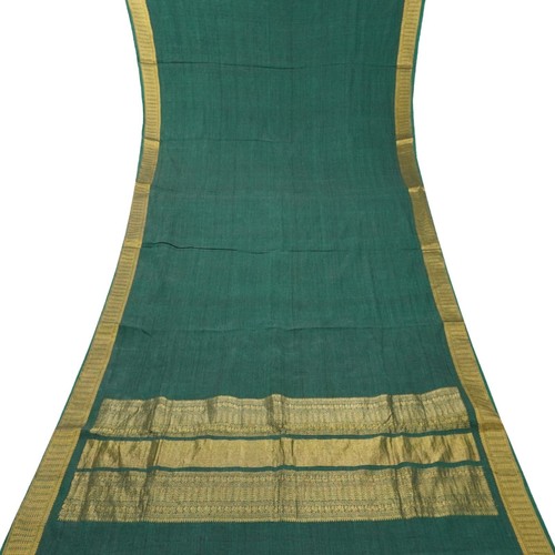 Vintage grün sarees 100 - sarees, 100%