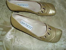 Damen Schuh Pumps  Lisa Tucci  Gold Gr.39