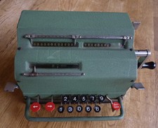 FACIT TK Rechenmaschine aus 1930-40er Jahren - Vintage - selten schöner Zustand 