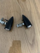  Bullet Blinker Schwarz  für Harley Davidson  Oldschool  style