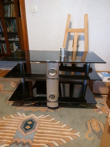 Hifi rack aus glas in - tv/hifi,