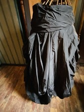 PLÜ - Designerrock Schwarz  Lagenlook Gr. XL