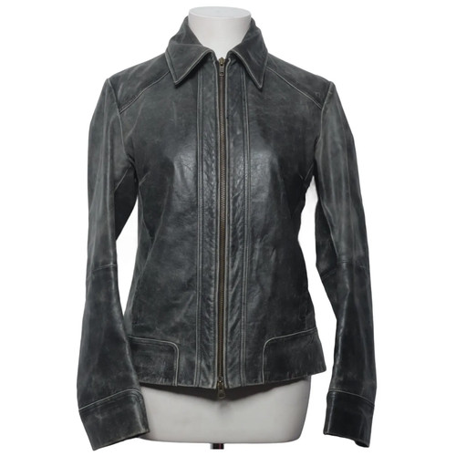 Stefanel lederjacke damen - stefanel,, lederjacke,