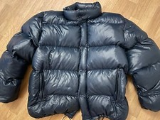 Moncler Vintage Ski Puffer Jacke in Blau Größe XL