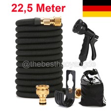 22,5m Flexibler Gartenschlauch flexibel Wasserschlauch dehnbarer Flexischlauch