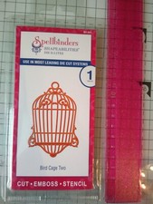 Spellbinders Stanze * Bird Cage Two *   neuwertig