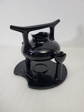 Luigi Colani Teekanne „ZEN“ – Schwarz – signiert – Designklassiker – Porzellan /