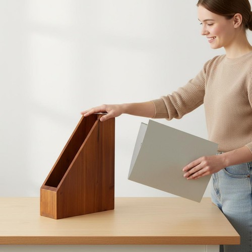 Mehrstufiger aktenhalter aus - aktenhalter,