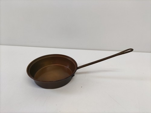 Antike vintage kupferpfanne - vintage,