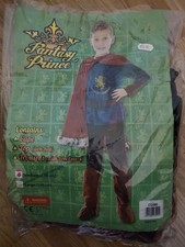 Fantasy Prinz Kostüm Halloween Verkleidung Kinder Jungen 128 cm Medium M