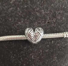 💖 Charm Perle HERZ FLÜGEL