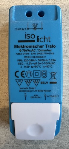 Isoled 111213 led - 111213, trafo