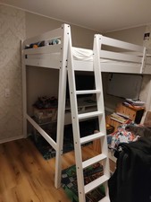 Hochbett 140×200×197cm Holz