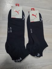 Puma Sneaker/Quarter  Socken 6 Paar , schwarz, Größe 43-46 *WOW*